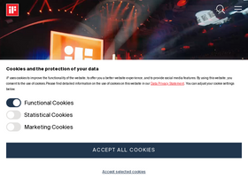 'ifdesign.com' screenshot