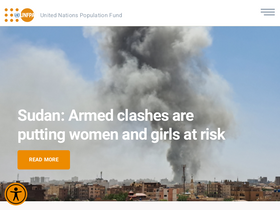 'ghana.unfpa.org' screenshot