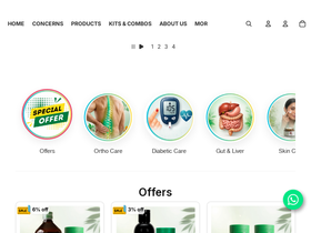 shivyahealthcare.com homepage screenshot
