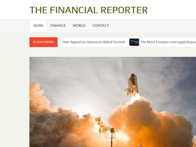 'thefinancial-reporter.com' screenshot