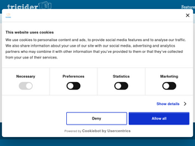 'tricider.com' screenshot