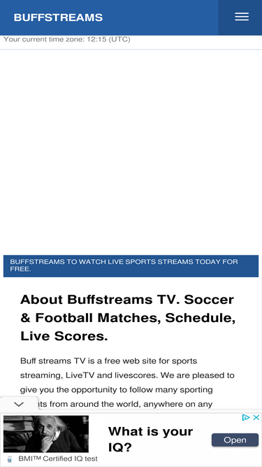 Buffstream tennis hot sale