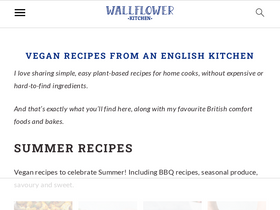 'wallflowerkitchen.com' screenshot
