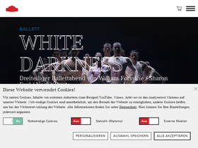 'semperoper.de' screenshot