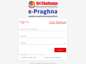 'epraghna.com' screenshot
