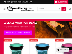 'screenprinting.com' screenshot