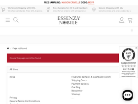 'essenza-nobile.de' screenshot