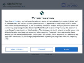 'steampeek.hu' screenshot