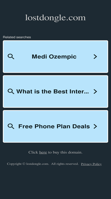 lostdongle.com