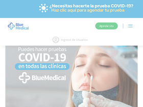 'mibluemedical.com' screenshot