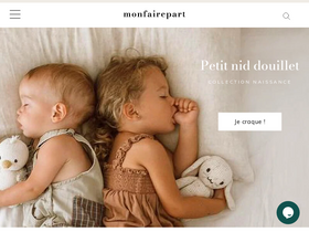'monfairepart.com' screenshot