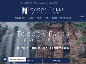 'tfc.edu' screenshot