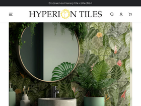 Hyperion Tiles homepage screenshot