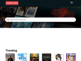 'cinemaone.net' screenshot