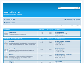 'militaar.net' screenshot