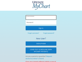 mychart.upstate.edu