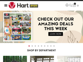 'hartstores.com' screenshot