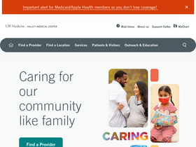 'valleymed.org' screenshot