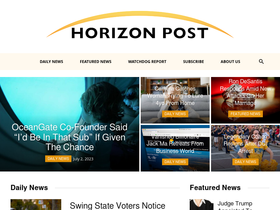 'horizonpost.com' screenshot