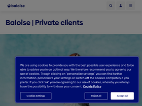 'baloise.ch' screenshot