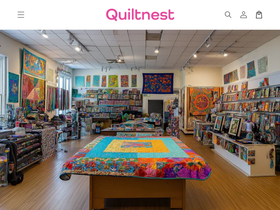 Quiltnest website screenshot
