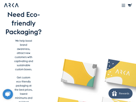 Arka website screenshot