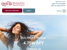 'mfcu.net' screenshot