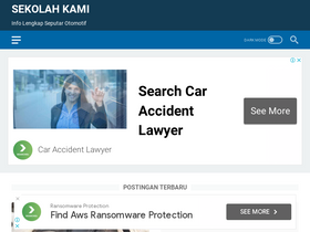 'sekolahkami.com' screenshot