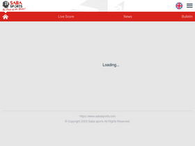 'sabasports.com' screenshot