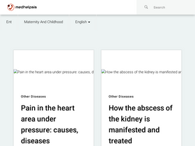 'medhelpsis.com' screenshot