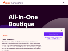 'marianatek.com' screenshot