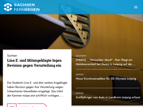 'sachsen-fernsehen.de' screenshot