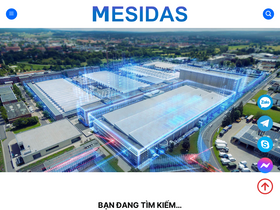 'mesidas.com' screenshot