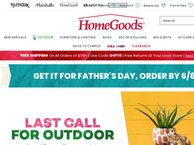 'homegoods.com' screenshot