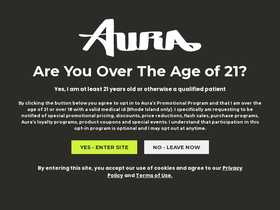 'auraofri.com' screenshot