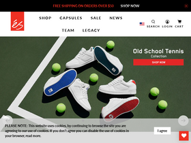 'esskateboarding.com' screenshot