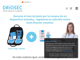 'driosec.com' screenshot