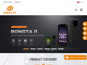 'rongtatech.com' screenshot