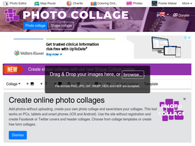 'photocollage.com' screenshot