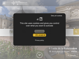 'allier-auvergne-tourisme.com' screenshot