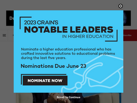 'crainsdetroit.com' screenshot