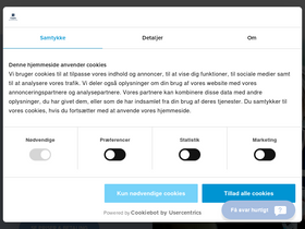 'capio.dk' screenshot