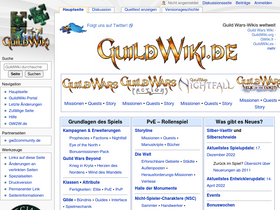 'guildwiki.de' screenshot