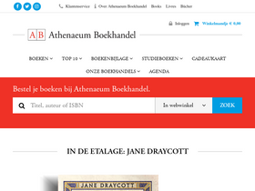 'athenaeum.nl' screenshot