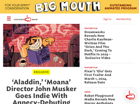 'cartoonbrew.com' screenshot