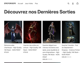 epicforgefr.com homepage screenshot