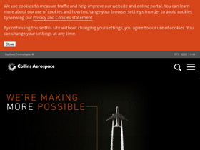 'rockwellcollins.com' screenshot