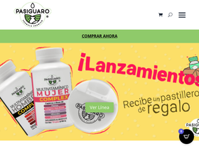 pasiguaro.com homepage screenshot
