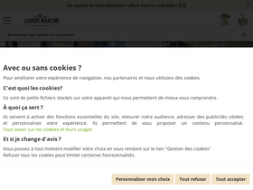 'fermedesaintemarthe.com' screenshot