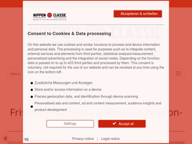 'nippon-classic.de' screenshot